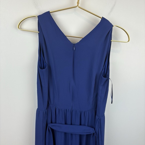 J. Mcglaughlin Tiered Blue Maxi Dress Size 2 - Picture 9 of 10
